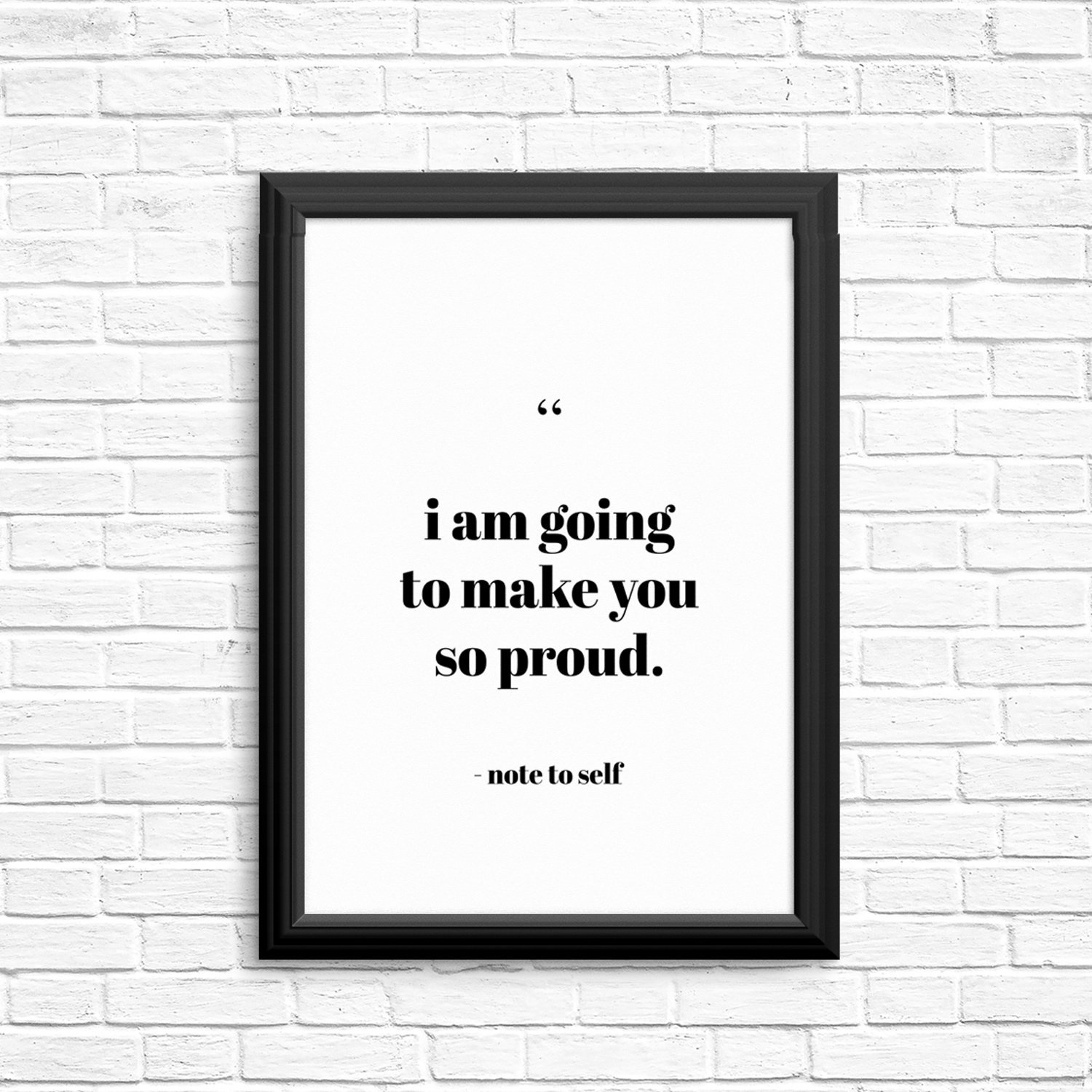 Inspirational Quote Wall Decor Art Print Motivational Quote | Etsy