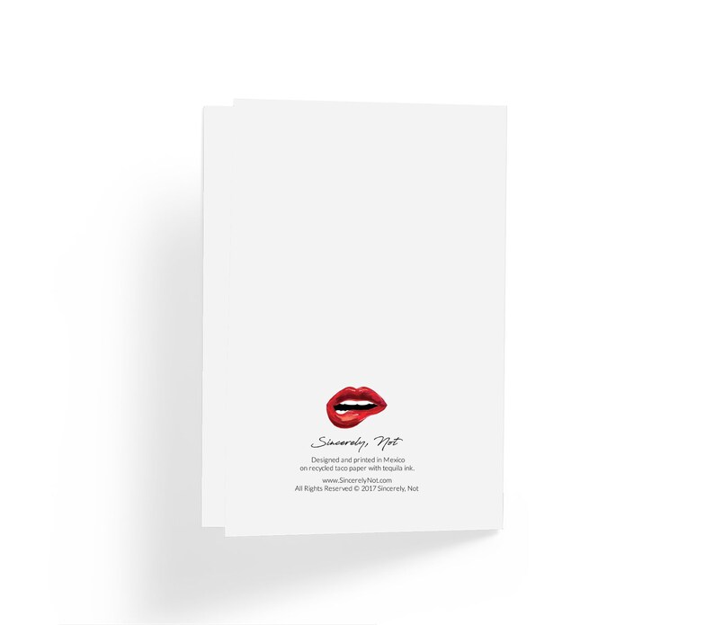 Funny Get Well Soon Greeting Card Sarcastic Humor Encouragement Card So We Can Get Fuc!ked Up Again 5 x 7 Blank Inside with Envelope