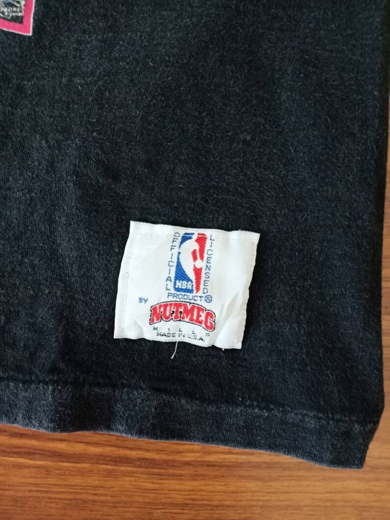 Rare Vintage David Robinson caricature 90/'s Youth T-shirts Nutmeg Mills basketball nba\u00a0