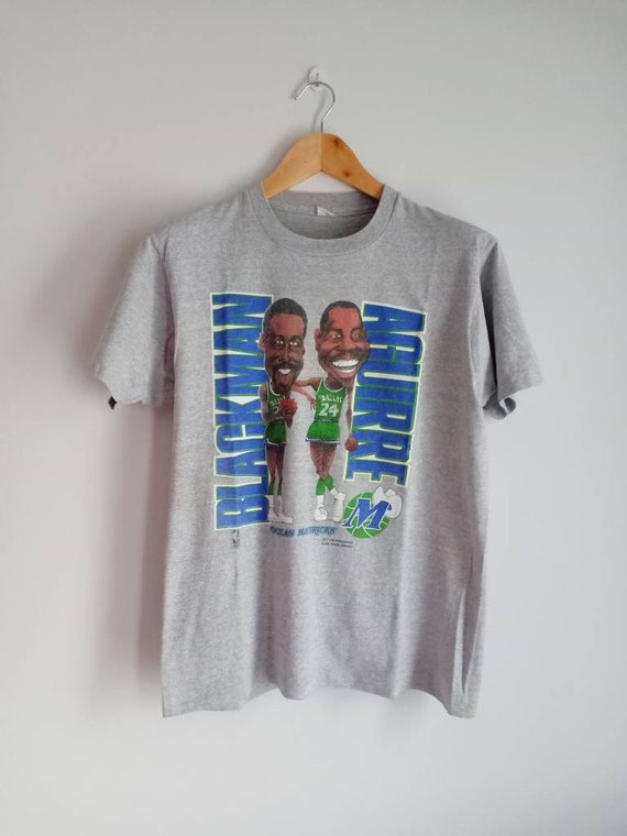 Rare Vintage Dallas Mavericks 80's t shirt salem s