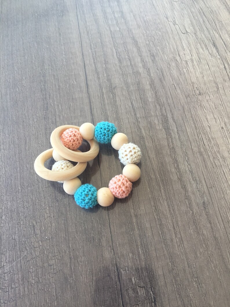 plastic teething rings
