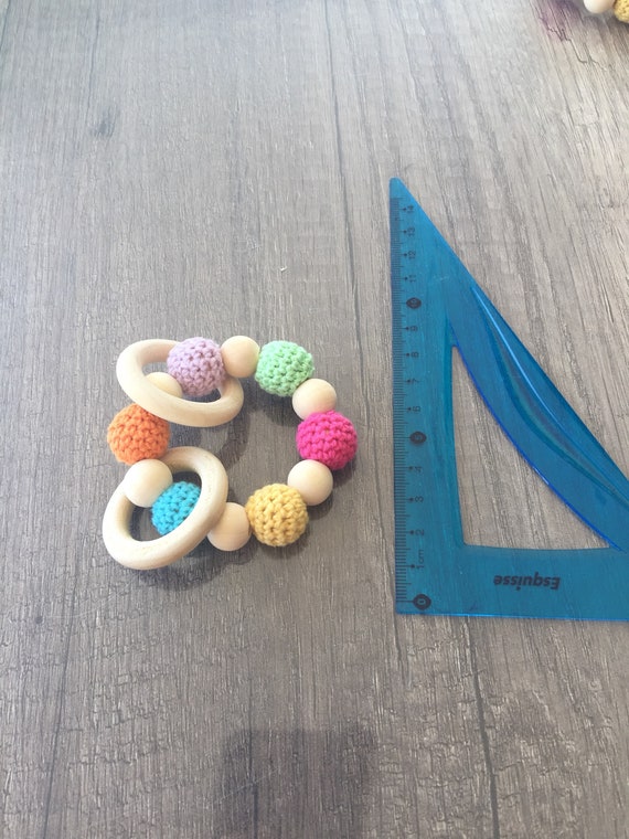 plastic teething rings