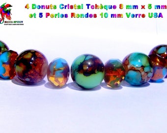 Natural Rainbow Light Crystal Beads Bracelet 8 10 12 mm Fashion Cadeau
