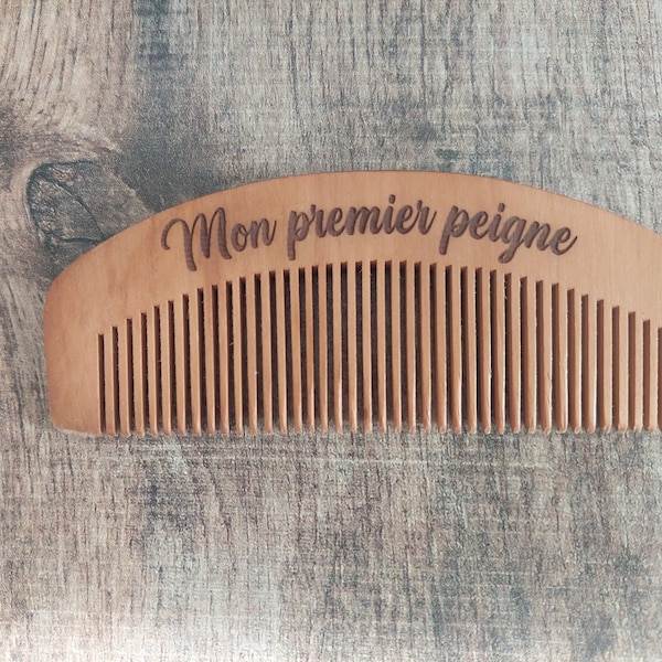 Engraved wooden comb for children, birth or pregnancy gifts, Christmas and birthday gifts or for all other occasions!