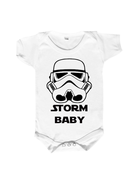 body de bebe friki body storm baby 100 fan de starwars