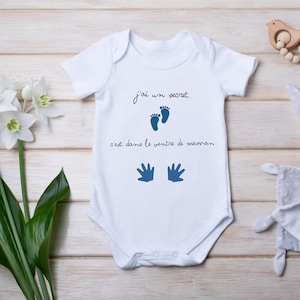 Body niemowlęce zwiastujące ciążę, personalizowane body niemowlęce, personalizowane body dla dziewczynki i chłopca