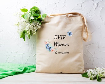 Personalizowane torby EVJF, prezenty ślubne, prezenty dla gości, wieczór panieński