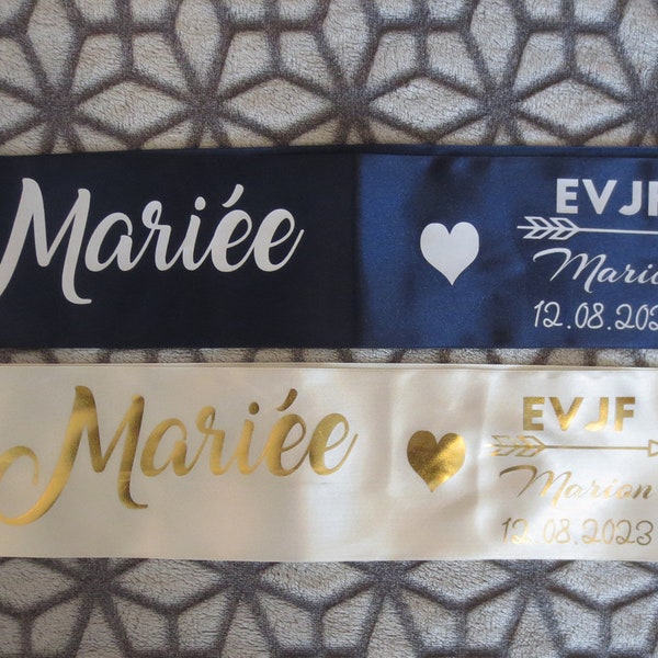 écharpes evjf, écharpes plusieurs couleurs, enterrement de vie de jeune fille, mariage, fête, cadeaux pour EVJF, écharpe mariée