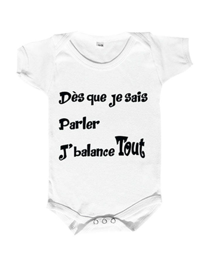 Body bébé garçon rigolo hot sale