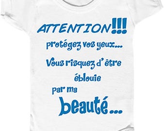 body bébé Attention!!! protégez vos yeux,vous risquez d'être éblouie.