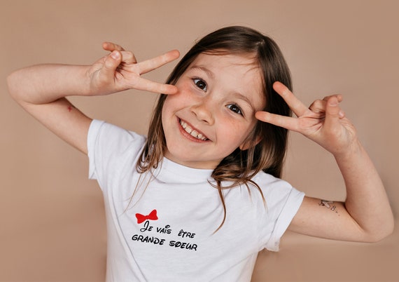 Je Vais être Grande Soeur 2026' T-shirt Femme