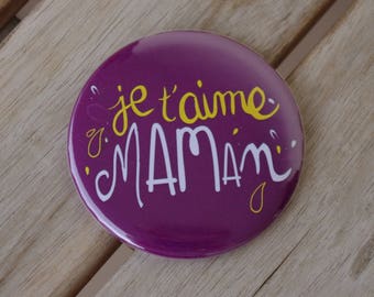 Pocket mirror I love you MOM #4