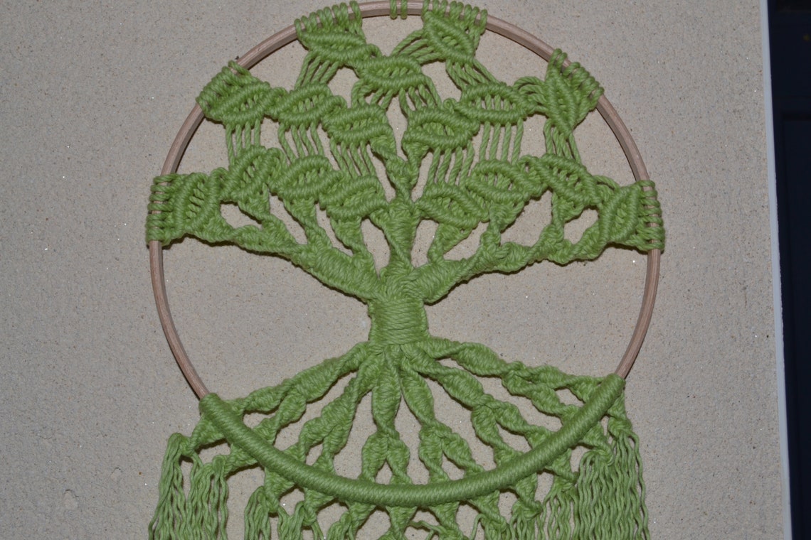 Decoration macramé boheme: Arbre de vie - Etsy France