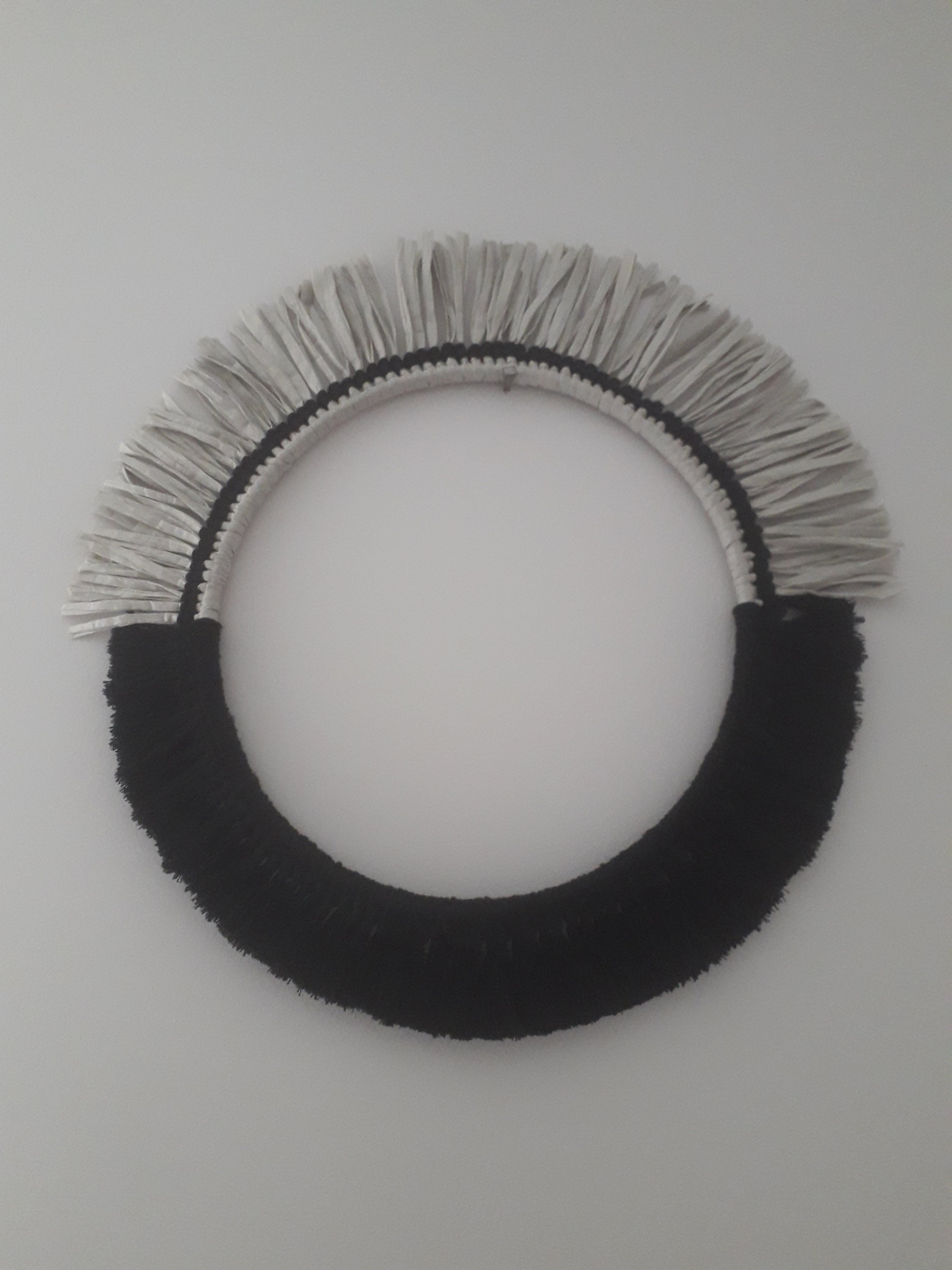 Couronne Decorative Macramé , Decoration Murale Bohème