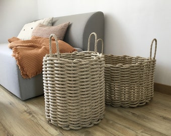 Rope Sand Basket - Home - Rope Baskets