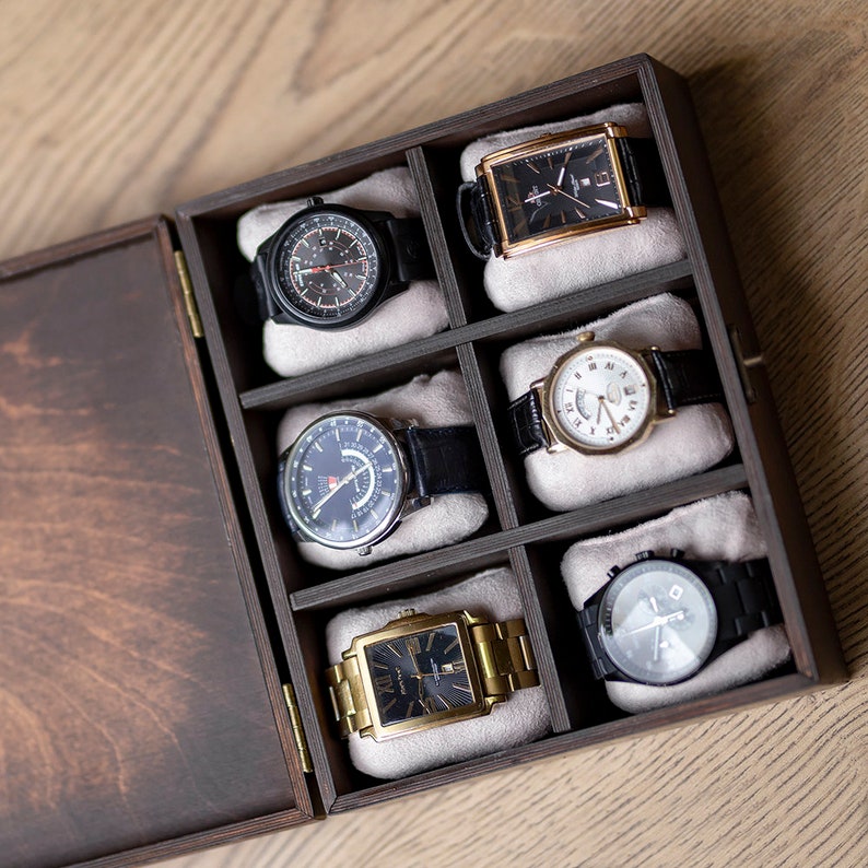 Engraved Wood Watch Box Hetch DS9 for Men Wooden Watch Box for Etsy