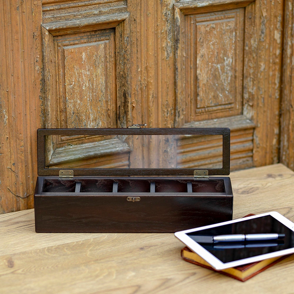 Watch Wooden Box for 5 Hetch DS3 Men's Watch Box Watch Box Etsy