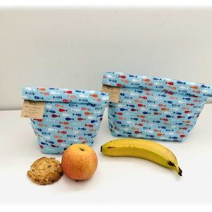 Wiederverwendbare und wasserdichte Fischtasche/Snacktasche/Gefrierschrank/Sandwich/Großpackung/Schwimmbad