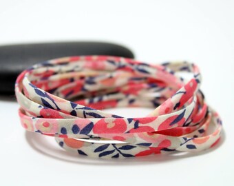 Liberty of London Wiltshire S rosa//rosso 4/ mm Nastro Cord