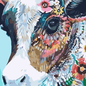 Cow Paint by Number -  Australia