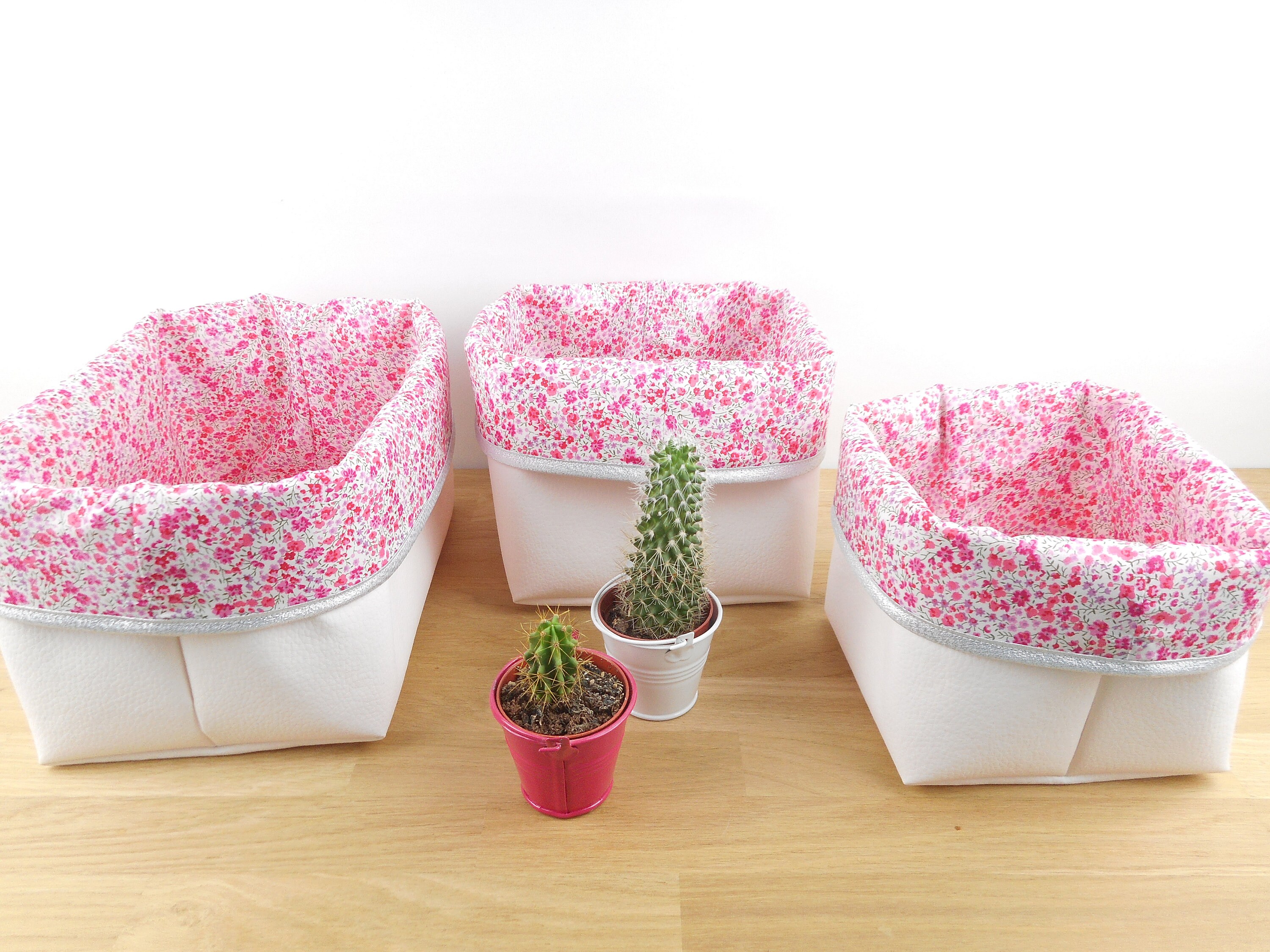 Lot 3 Paniers De Rangement,
