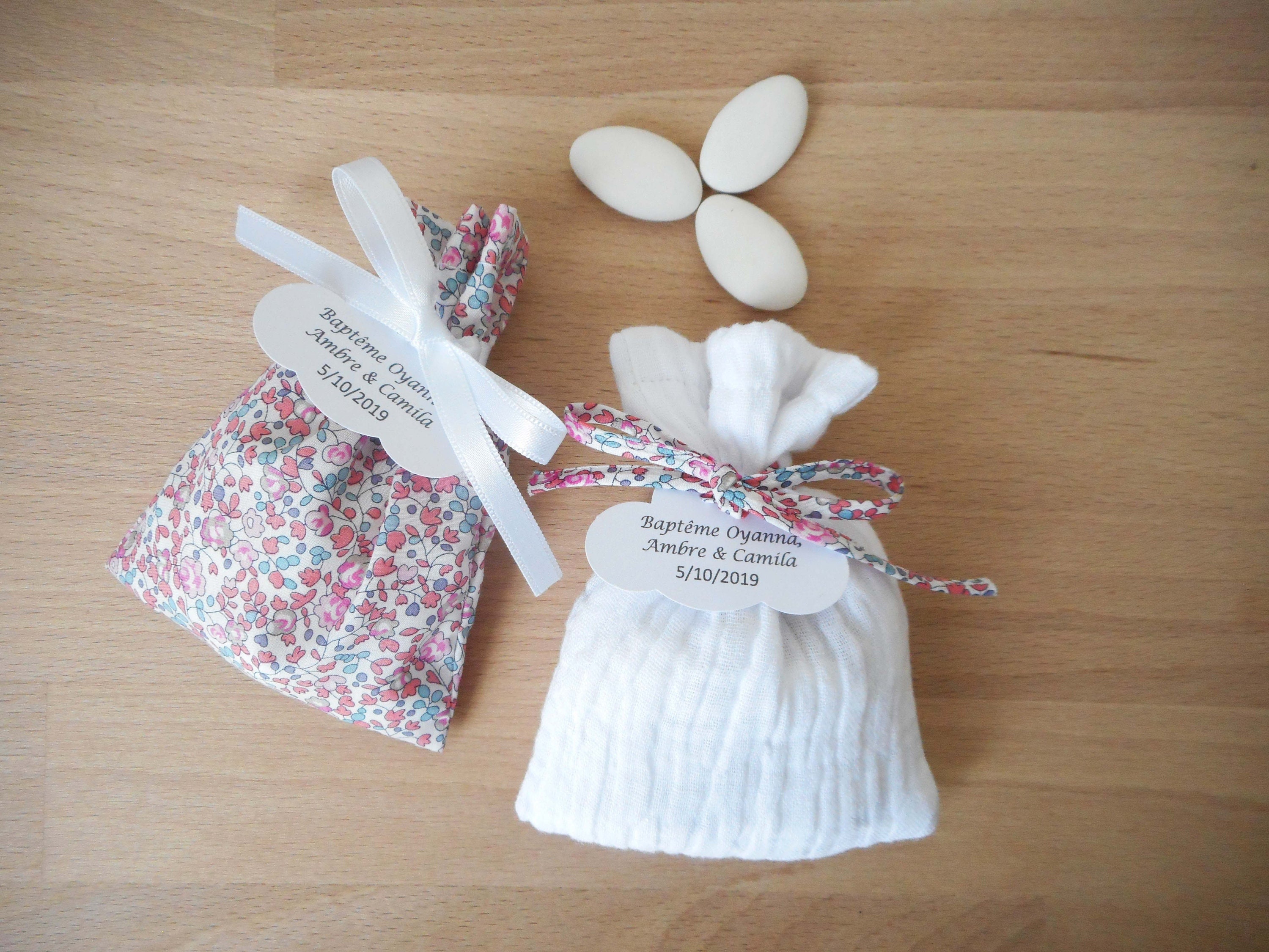 Sac à Dragées Organza - Vert Anis - Lot De 10 – La Boite à Dragées