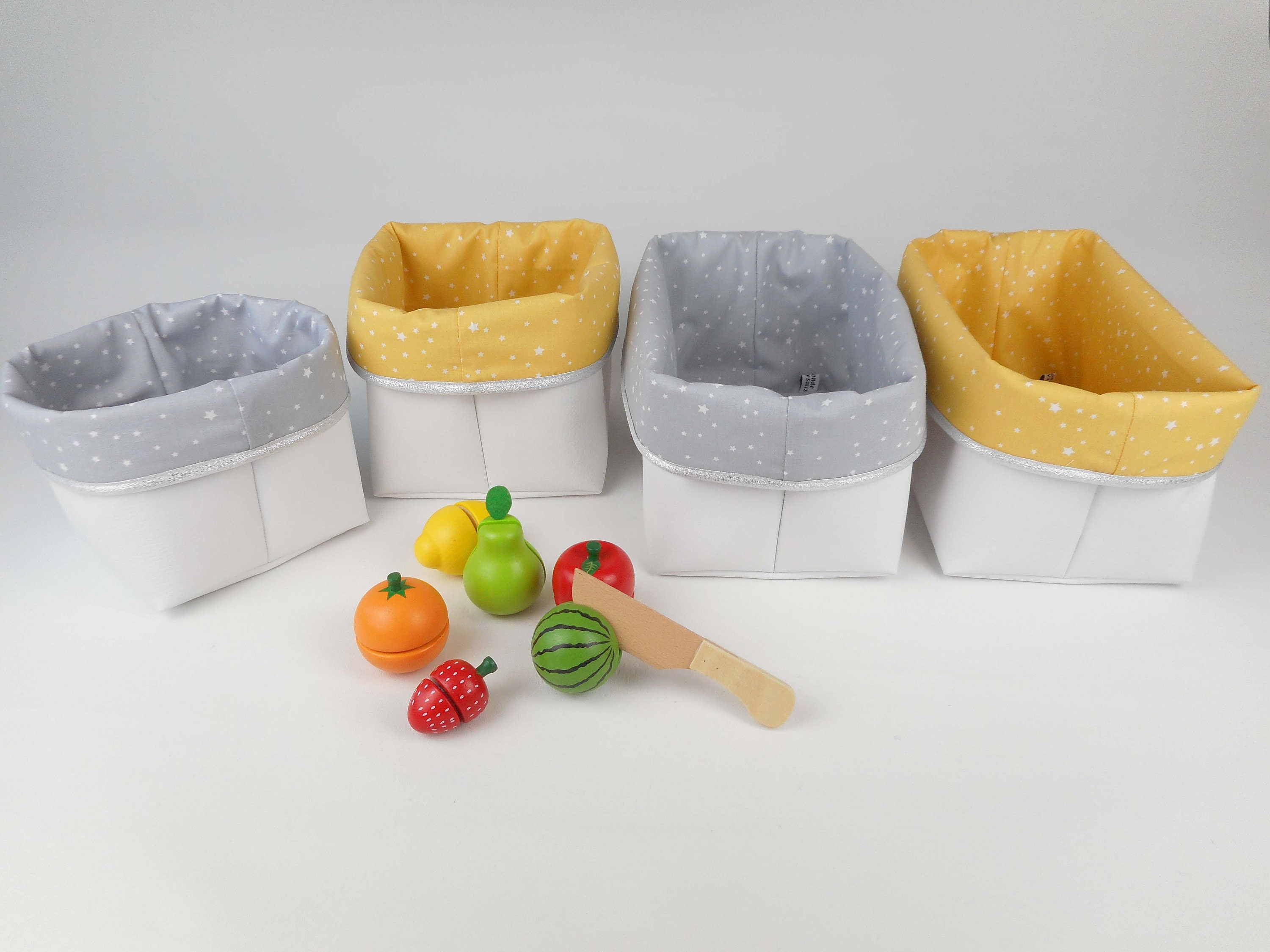 Lot 4 Paniers De Rangement,
