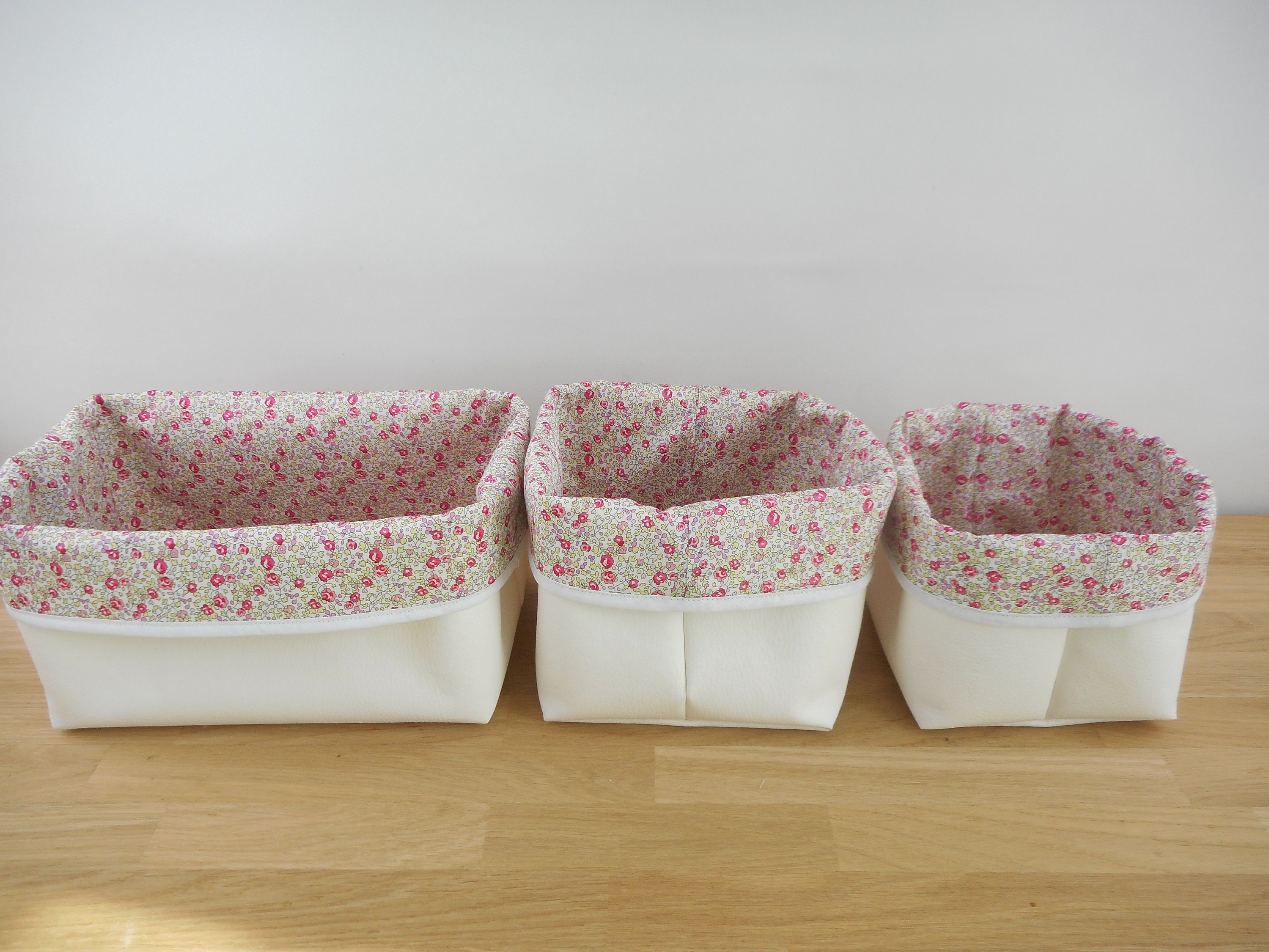 Lot 3 Paniers De Rangement,