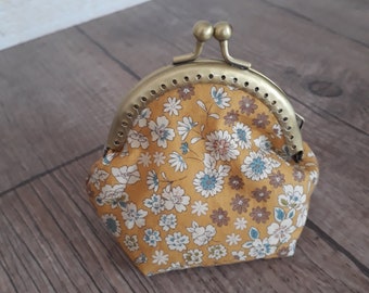 Retro mustard liberty wallet