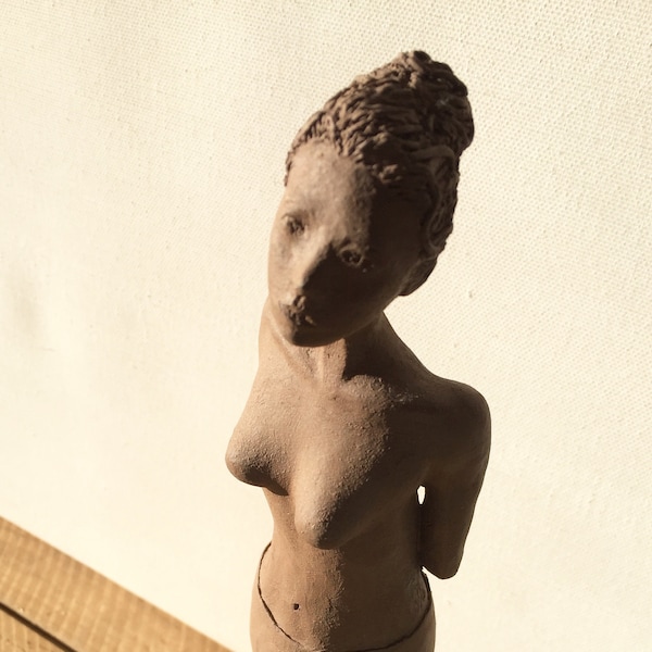 sculpture de femme "Ondine"