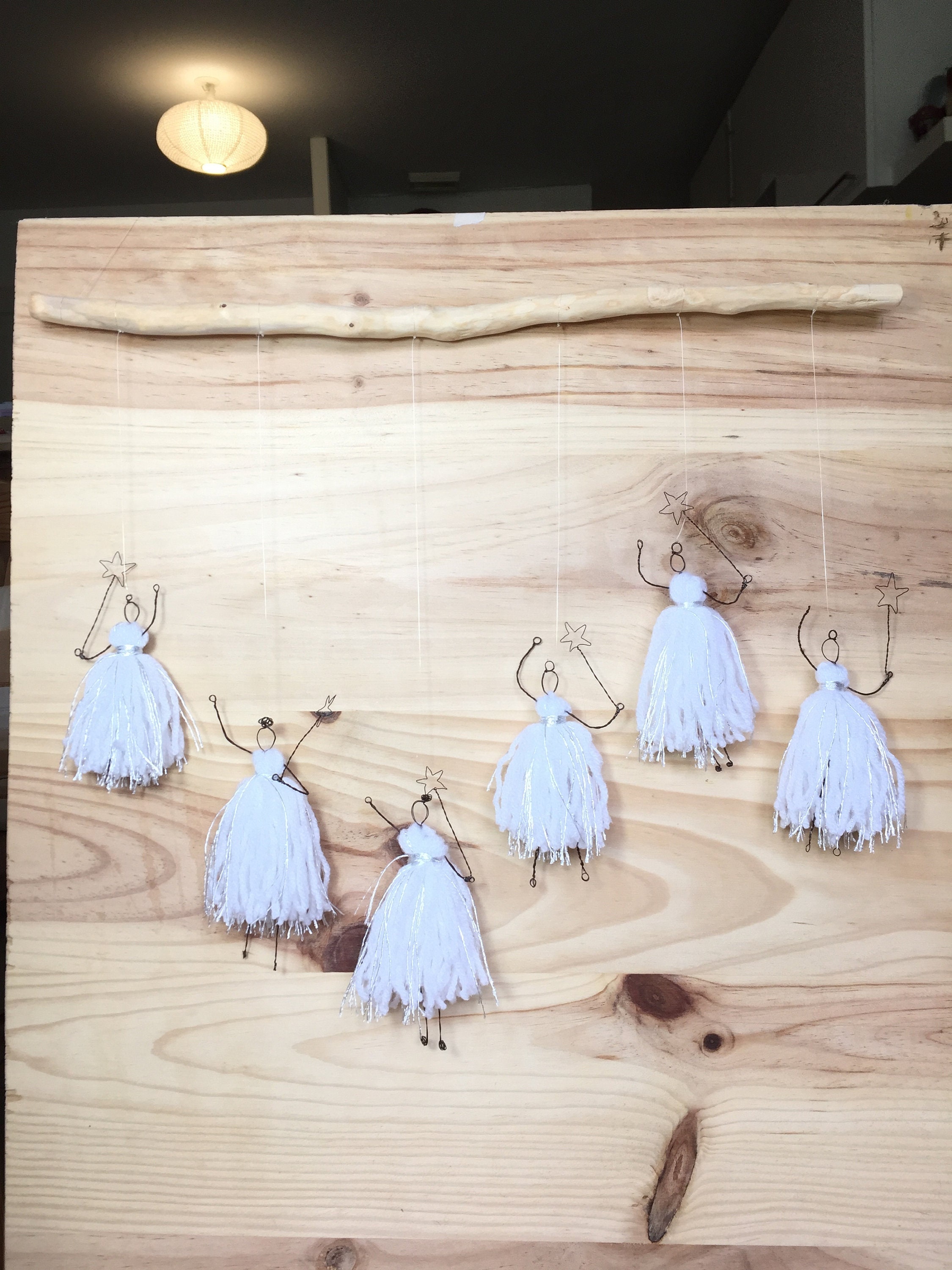 Mobile Petites Fées Argentées