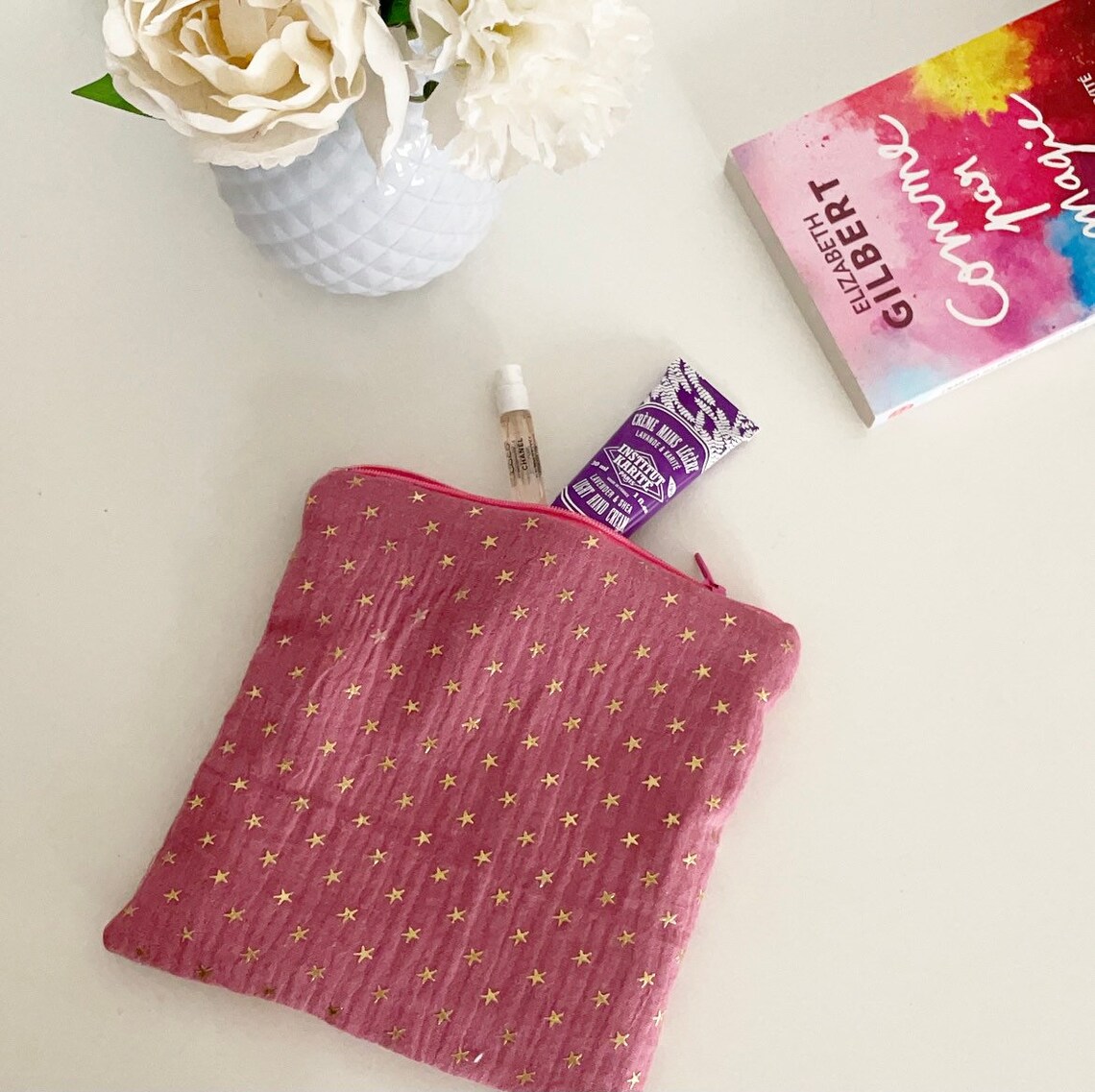 Cotton gauze bag bag kit stars Etsy