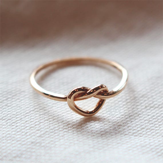 14K18K Gold pretzel ring/ Modern design jewellery/Fashion | Etsy