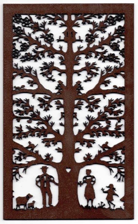 Arbre de Vie - Tableau en Bois Découpé