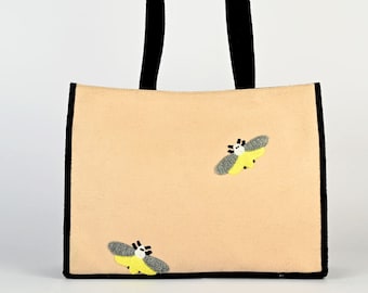 Knitting Bag Accessory Bag, Wool KnitPro Bumblebee - Tote  / Knitting Storage