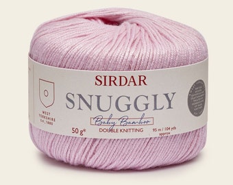 Sirdar Snuggly Baby Bamboo  DK Choice of Colours - Promotion End of Line