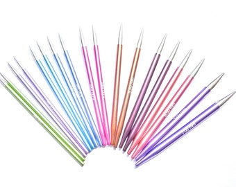Knitpro Zing Interchangeable circular knitting needles size 3.00 mm - 8.00 mm / Standard