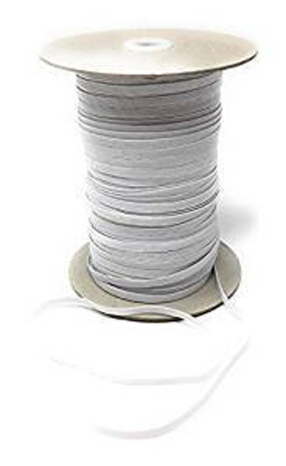 Nastro Elastico Piatto Per Cucito - 2 Cm X 20 M, Bianco, In Poliestere, Per Abbigliamento E Fai Da Te - Foto 13