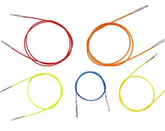 Knitpro Cables for Interchangeable Circular Knitting Needles Size 20 cm - 150 cm / Size of your choice /