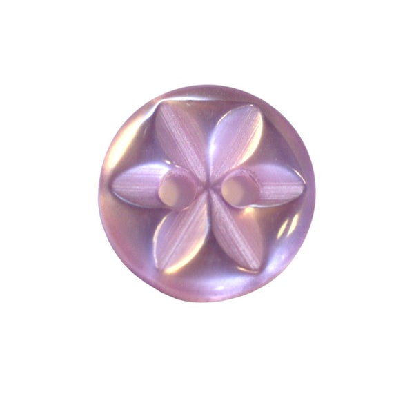 Lilac Color Star Button Available in Diameter 11mm or 14mm / Choice Lot / Sewing Button and Haberdashery Layette Child