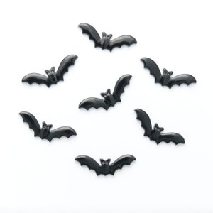 Bottoni a forma di pipistrello con due fori, confezione da 10 / Bottoni da cucito / Per bambini / Scrapbooking / Bottoni da cucito