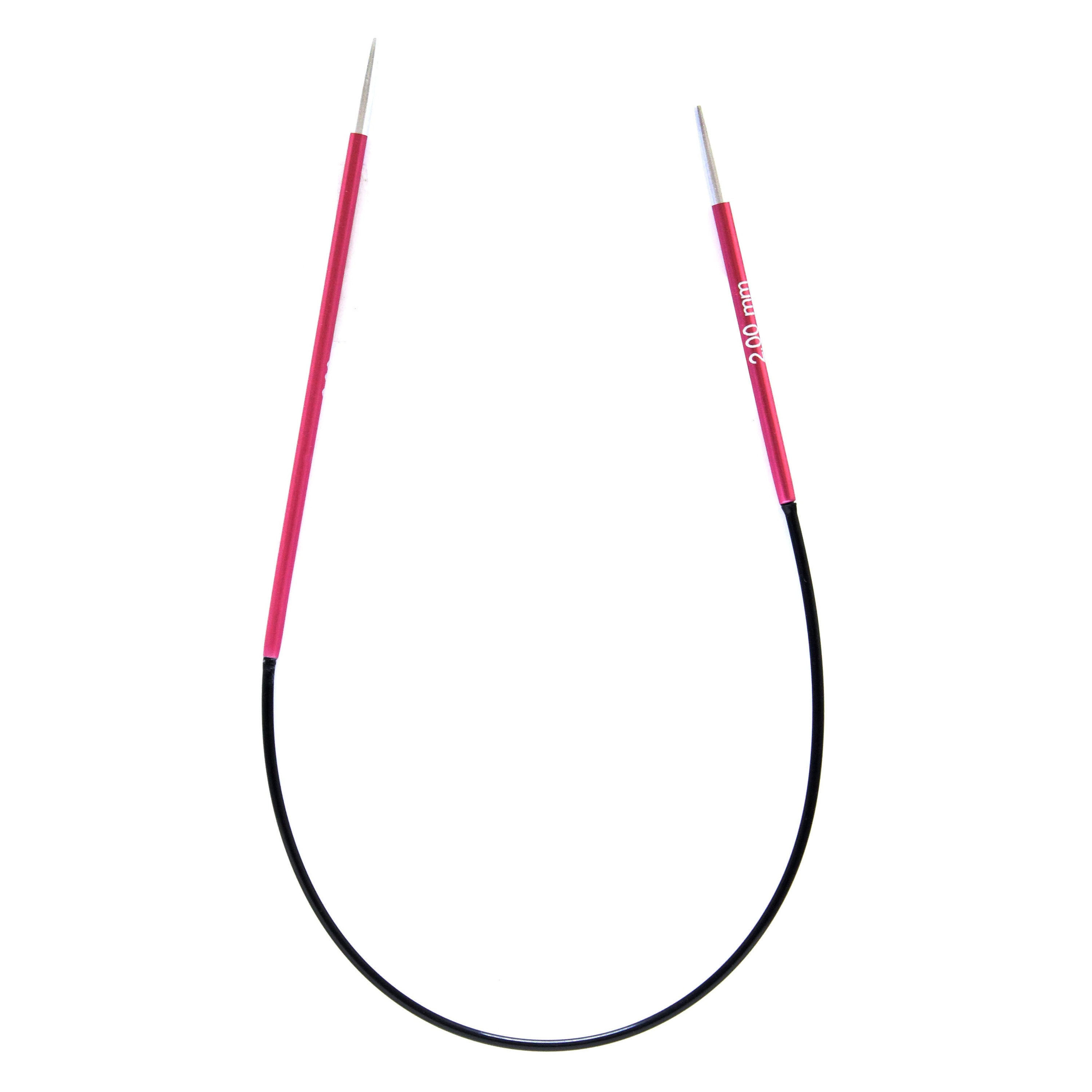 Knitpro Zing Circulaire Fixed  Knitting Needle 25cm / 10 Pouces Size …