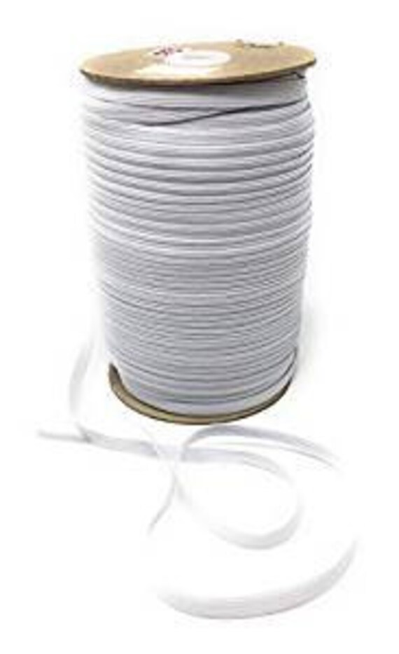 Nastro Elastico Per Cucito 20mm X 10m - 2 Rotoli Bianco E Nero Per Fai Da Te E Sartoria - Foto 6
