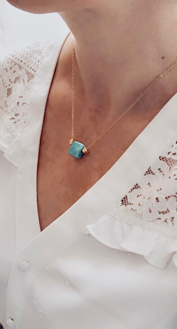 Lea Necklace Women S Necklace To Customize Gold Etsy Ireland