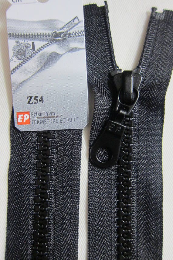 Black 75 Cm Separable Zipper 