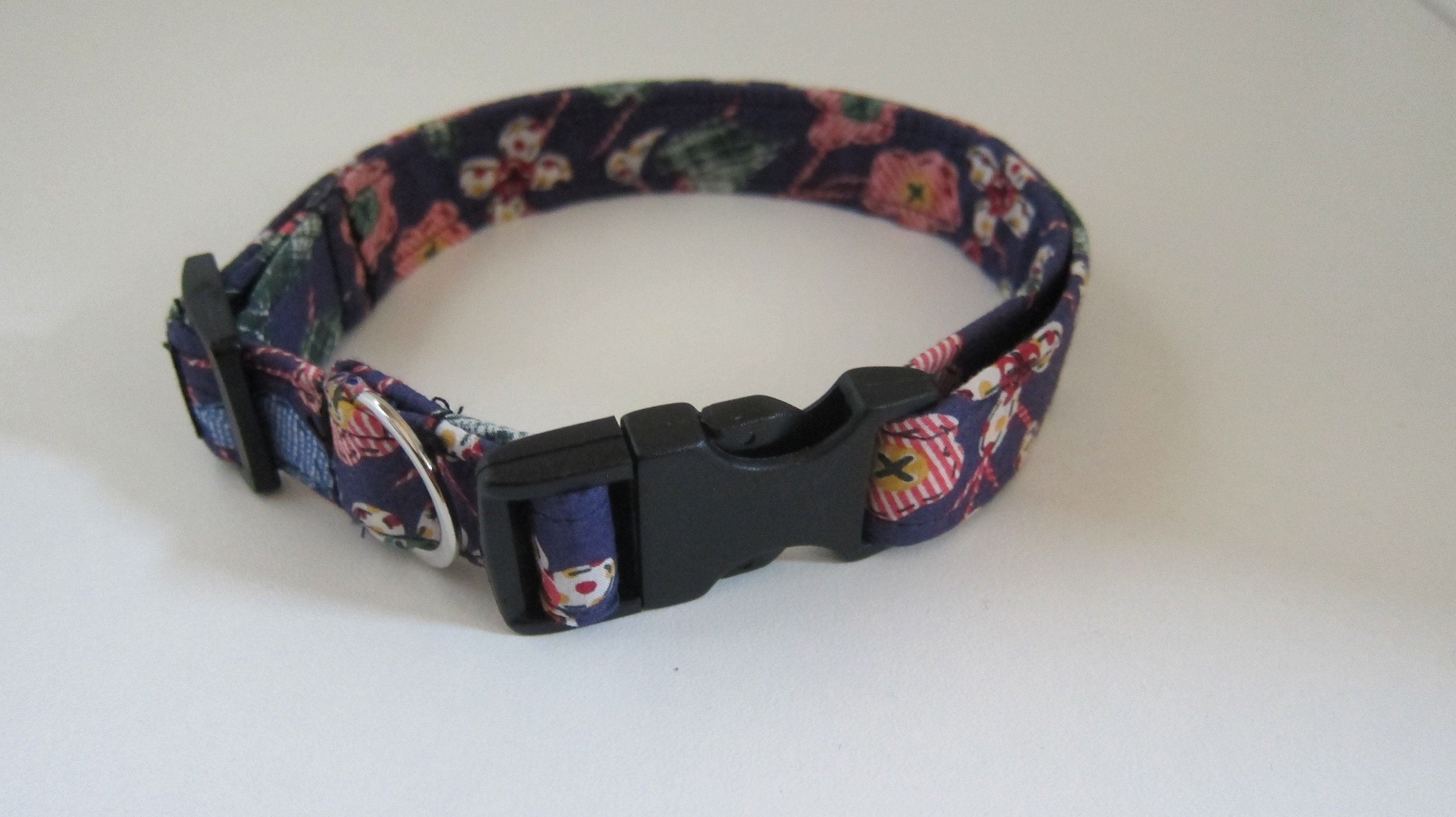 Collier Pour Chien Tissu Liberty Harberdashery