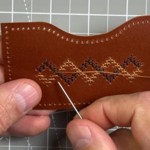 Einzigartige Leder Pocket Styles für Kartenhalter & Geldbörsen / Muster PDF / Vorlagen / Digital Download PDF-Dateien / Video-Tutorials