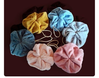 Bamboo shower flower, washable and very soft