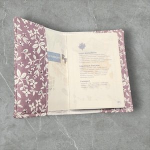 Etui ou protège passeport en tissu