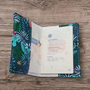 Etui ou protège passeport en tissu
